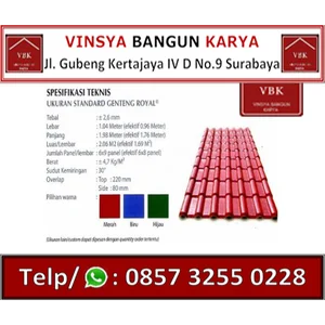 Upvc Roof Royal Roof House Tiles