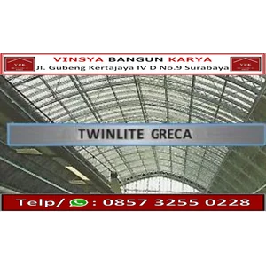 Atap Polycarbonate Twinlite Greca Tebal 6 mm