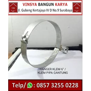 Hanger Pipe Hanger Clamp Size 6 Inch