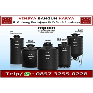 Tangki Air Mpoin BioPlus 1000 Liter / Septic Tank