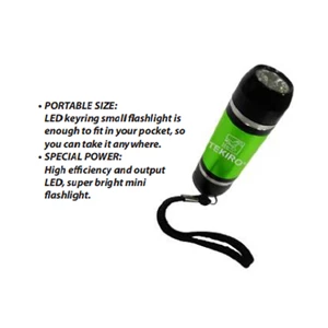 Flaslight Led Torch (Senter Led Mini) - Tekiro - Gt-Fl1825 (1 Box / 12 Pcs)