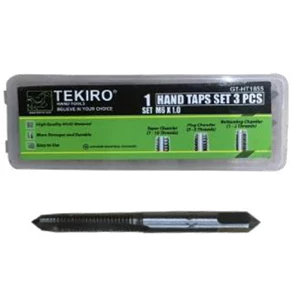 Hand Tap Set 3 Pcs M16 X 2.0 - Tekiro - Gt-Ht1860 (14 Pcs)