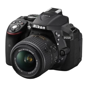 Kamera DSLR Nikon D5500 kit 18-55mm VR - A.STANDARD Plus Lensa Tele Ukuran 55-300