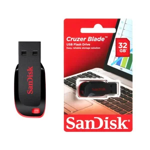 FlashDisk Merk Sandisk Cruzer Blade 32 Gb