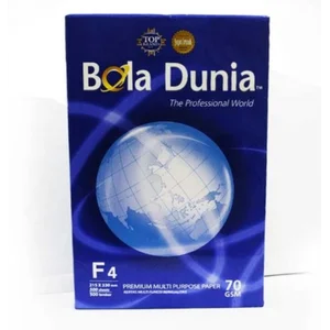Kertas HVS F4 Bola Dunia 70 Gr
