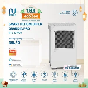 NOTALE GRANDIA PRO SMART DEHUMIDIFIER 35L/HARI WITH WIFI