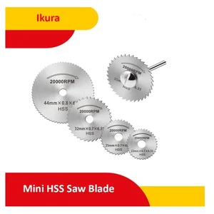 Batu Gerinda / Mata Gerinda Ikura Mata Bor Gergaji HSS Mini Grinder Potong 6pcs
