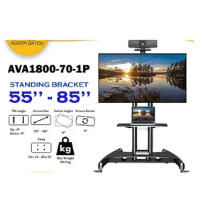 BRACKET TV NORTH BAYOU 55"-80" IN NB AVA1800-70-1P STANDING TV NB AVA 1800 LCD