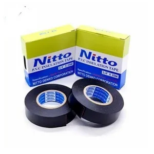 Isolasi Listrik Nitto Hitam 3/4 inch