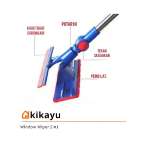 Wiper Kaca Jendela Gagang Panjang
