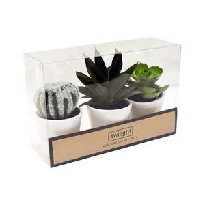 Tanaman Artificial Hiasan Informa - Set 3 Pcs Kaktus Ukuran 7x7x15 cm