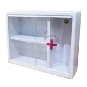First Aid Kit P3K - Standard Medical Supplies Box for Emergency Care