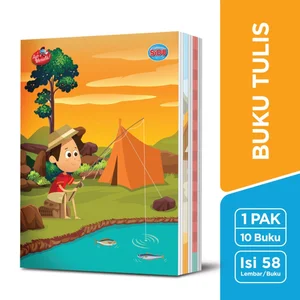 Buku Tulis Sekolah Sidu 58 Lembar Min. 12 Pack