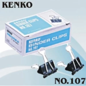 Binder Clip 107 Isi 12 Kenko 19 Mm (1 Lusin 12 Pcs)