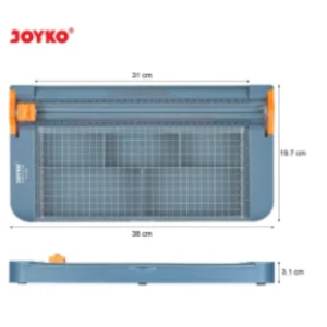 Pemotong Kertas Extra Storage Joyko Pc-1938 38 X 17.7 X 3.1 Cm