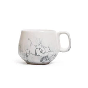 Mug Keramik Marble Grey Lumosh 200 Ml (Min. 12 Pcs)