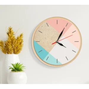 Jam Dinding Kayu Scandinavian Scm05 20 Cm