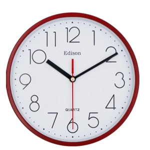 Edison Wall Clock Edw09-T18 23 Cm (Min. 12 Pcs)