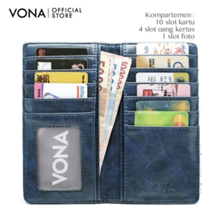 Long Wallet Vona Logan 9 X 1.5 X 17 Cm (Min. 12 Pcs)