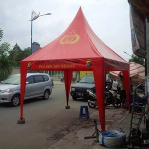 Promotional Cone Tent Size 3X3 Meter Logo