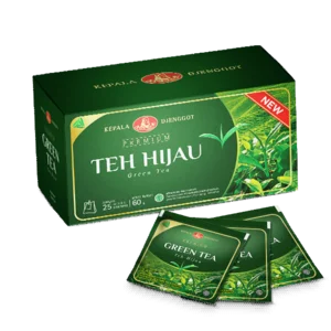 Kepala Djenggot Green Tea Premium 25'S 60 Gr