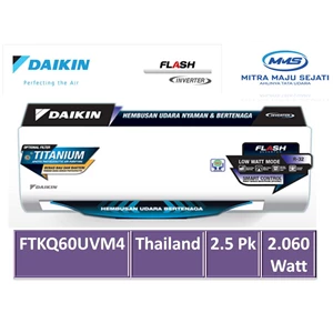 AC Split Inverter  Daikin Flash Thailand 0.5Pk - 2.5Pk - R32