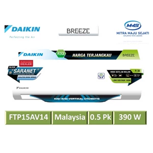 AC Daikin Breeze 0.5 - 1pk Standard Non Inverter R32