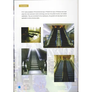 ESKALATOR / TANGGA BERJALAN;  TYPE COMMERCIAL ATAU SLIM-LINE