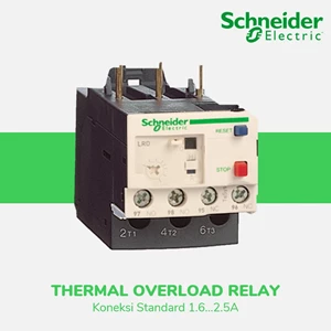 Schneider Electric Thermal Overload Relay 1.6...2.5A - LRD07