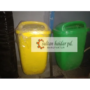 Tempat Sampah Fiberglass Model 2 Tong