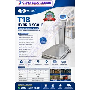 Timbangan Hybrid 300 - 500 Kg + Menerima Service - Tera Timbangan 