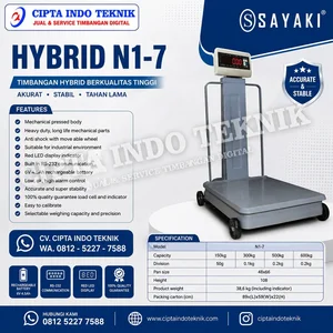 Timbangan Hybrid 300 - 500 Kg + Menerima Service - Tera Timbangan 