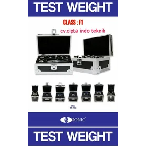 ANAK TIMBANGAN / BATU TIMBANG M1 / F2 / F1 STAINLESS STEEL SEGALA KAPASITAS 