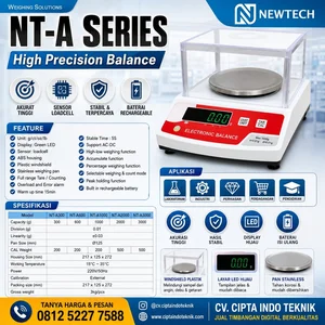TIMBANGAN PRESISI / EMAS 1 Kg x 0.01 GRAM MERK NEWTECH NT - A 1000