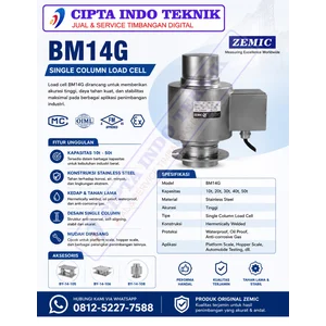 LOAD CELL  BM - 14G - C3  MERK  ZEMIC 30 / 50 Ton