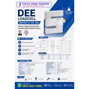 Load cell Batching Plant DEE 100 Kg - 5 Ton Merk KELI / Service + Tera Timbangan 