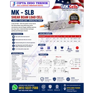 Load cell Timbangan 100 Kg - 10 Ton MK Cells MK SLB / Menerima Service / Tera Timbangan 
