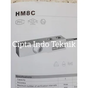 LOAD CELL  ZEMIC  HM 8C - C3  - 500 Kg 