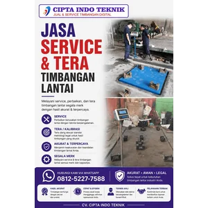 SERVICE  - TERA TIMBANGAN DIGITAL - GRESIK 