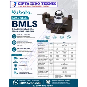 LOAD CELL BM LS MERK KUBOTA - 25 - 30 TON - ORIGINAL 