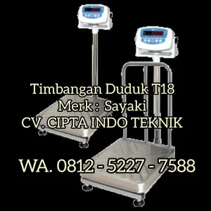 SAYAKI - Timbangan Lantai Industri  T 18 - Service / Tera Metrologi 