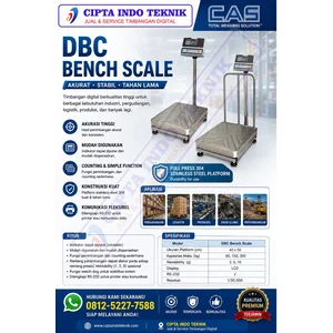 Timbangan Duduk CAS  DB - C - 100 - 300 Kg + Tera Metrologi 