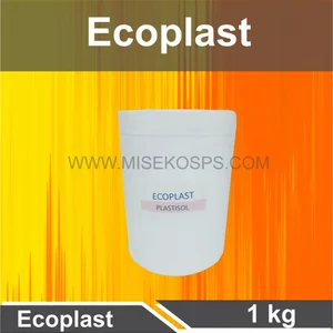 Plastisol Ecoplas Fluo Green Ukuran 500 Gram