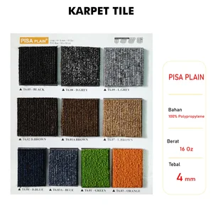 Karpet Kantor Dan Lantai Tile Pisa Plain