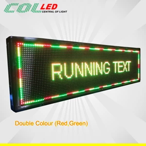 LED lights Running text