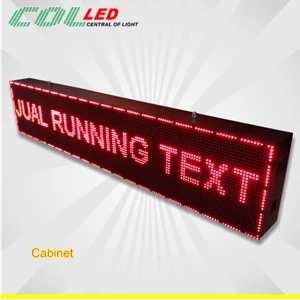 Running Text 160x32 Red Colour Cabinet