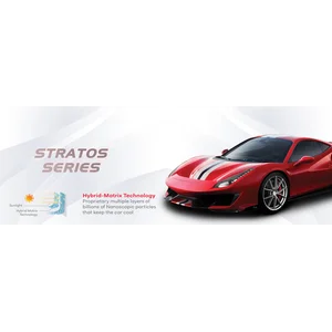 Kaca Film Mobil Llumar Tipe Stratos 15 Dengan Tingkat Kegelapan 60%