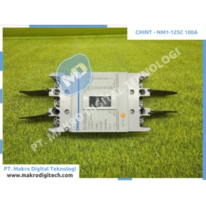MCCB CHINT 3P CHINT NM1-125C 100A NM1 125C Mold Case Circuit Breaker
