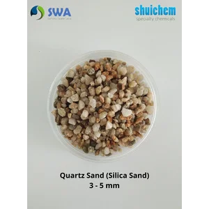Quartz Sand (Silica Sand/ pasir silica) 3 - 5 mm