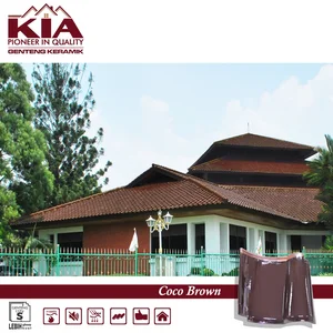 Genteng Keramik Kia Coco Brown